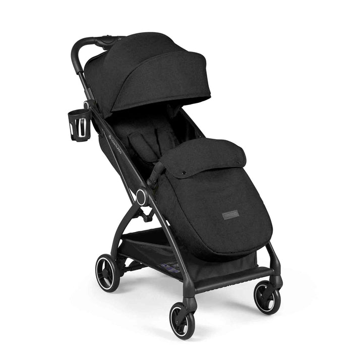 Ickle Bubba Aries Max Auto-Fold Stroller - Black - Delivery Early May