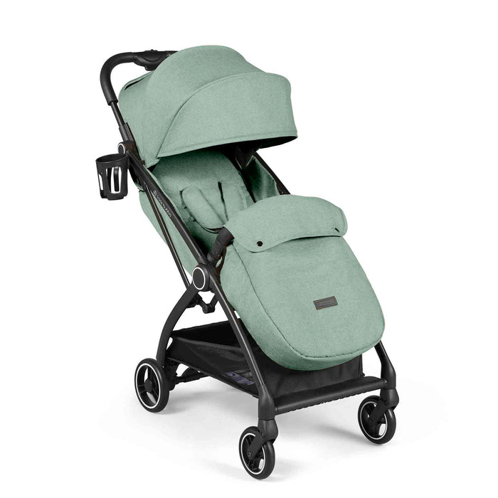 Ickle Bubba Aries Max Auto-Fold Stroller - Sage Green - Delivery Early May