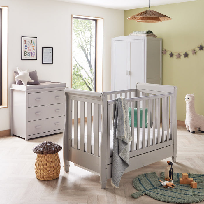 Babymore Eva 3 Piece Room Set - Grey