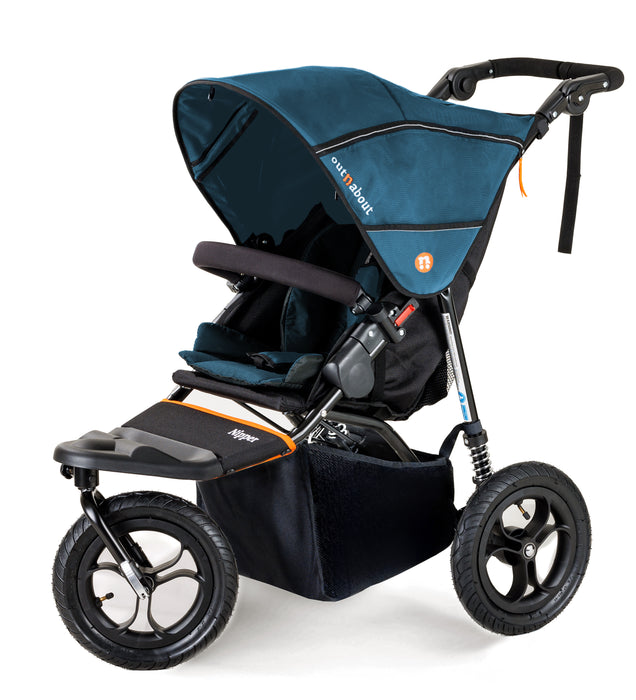 Out n About Single Nipper V5 - Highland Blue - Delivery Late April