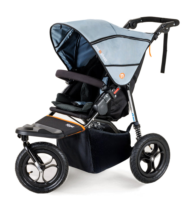 Out n About Single Nipper V5 - Rocksalt Grey - Delivery Late April