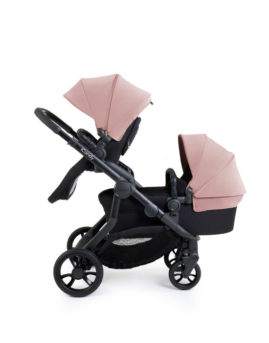 iCandy Orange 4 Pushchair with Cocoon Car Seat & Base - Jet Rose Edition - June Delivery