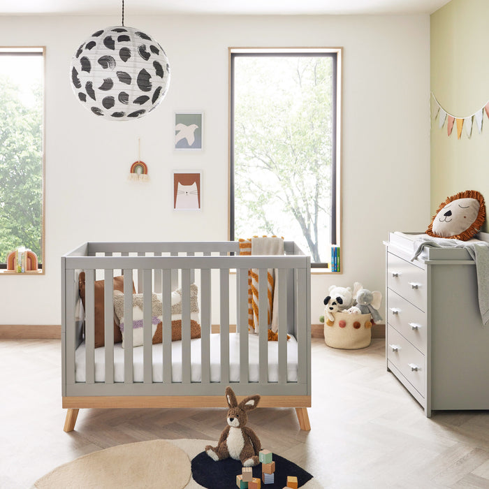 Babymore Mona Mini 2 Piece Room Set - Grey