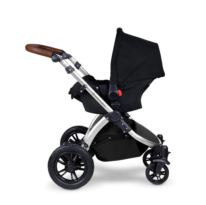 Ickle Bubba Stomp V4 - Chrome/Midnight/Tan with Galaxy Car Seat
