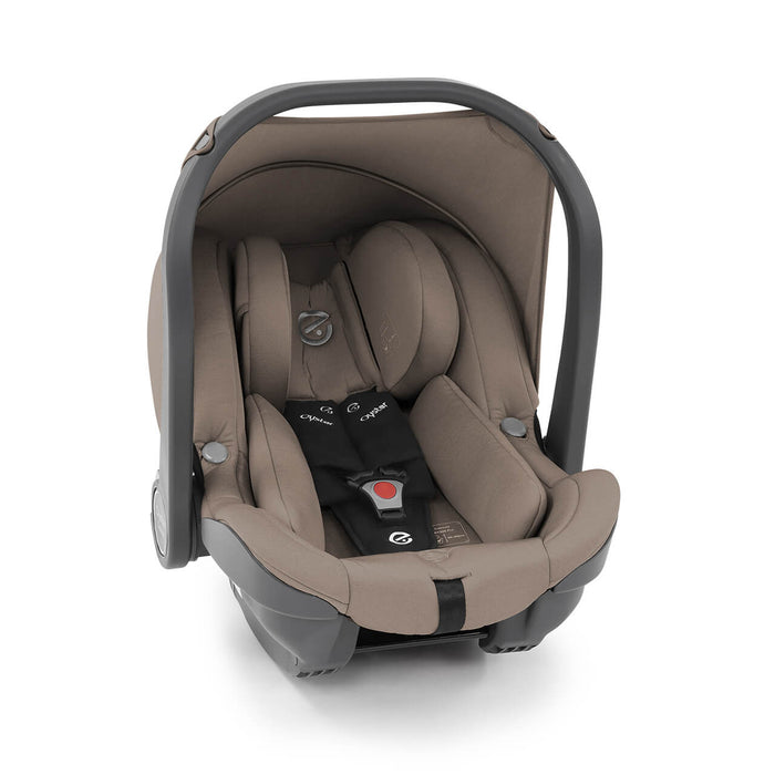 BabyStyle Oyster 3 Luxury Bundle with Capsule i-Size Car Seat & Duofix Base - Mink (Independent Exclusive) - Delivery Early June