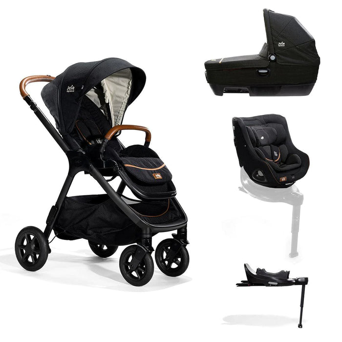 Joie Finiti Flex Grow Travel System Pushchair - Eclipse - Delivery Mid May