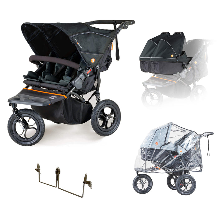 Out n About Double Nipper V5 Twin Starter Bundle - Summit Black