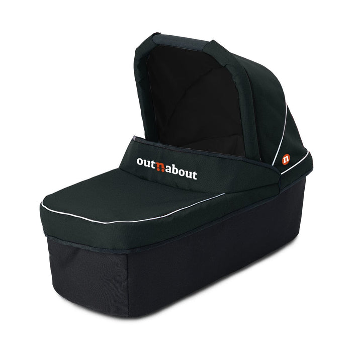 Out n About Nipper Double Carrycot Forest Black