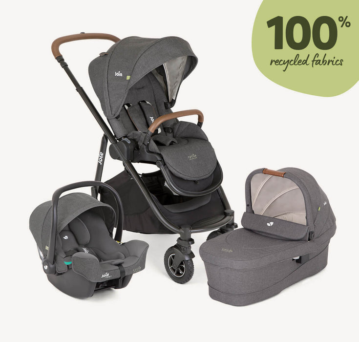 Joie Versatrax Trio - Shell Grey - Allow 10-14 days for delivery