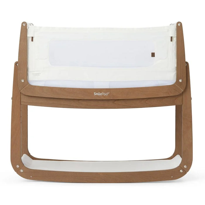 SnuzPod 4 Bedside Crib - Natural Edit Walnut