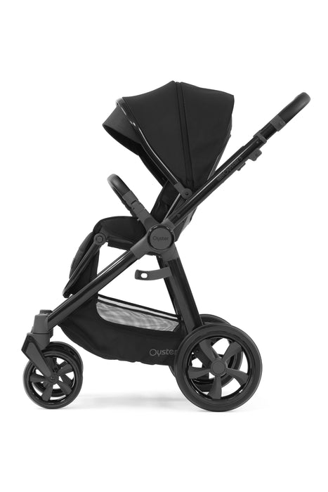 BabyStyle Oyster 3 Pushchair - Pixel on Gloss Black Chassis