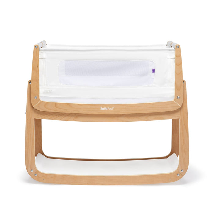 SnuzPod 4 Bedside Crib Essential Bundle - Natural