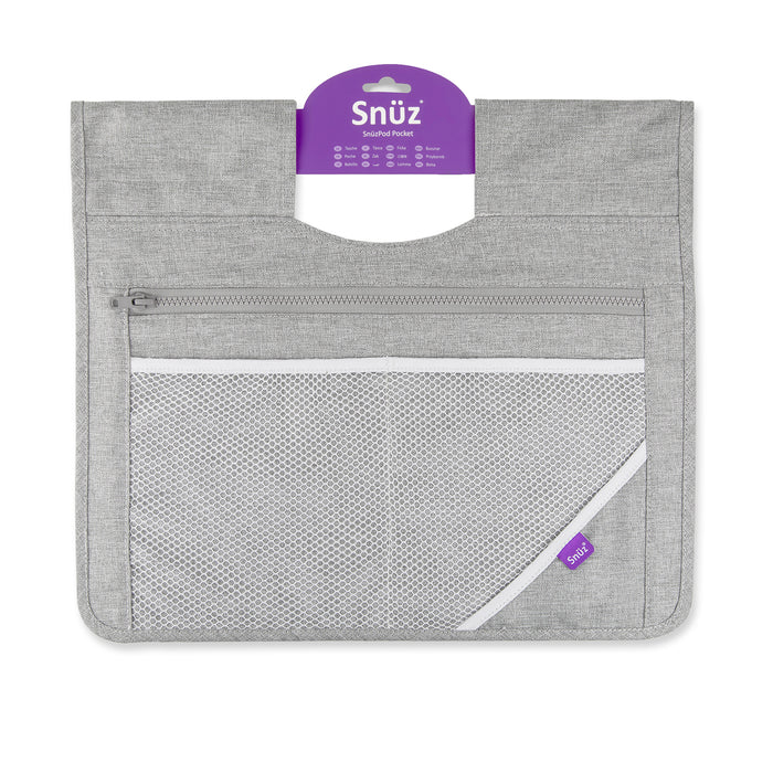 SnuzPod 4 Bedside Crib Essential Bundle - Dusk Grey