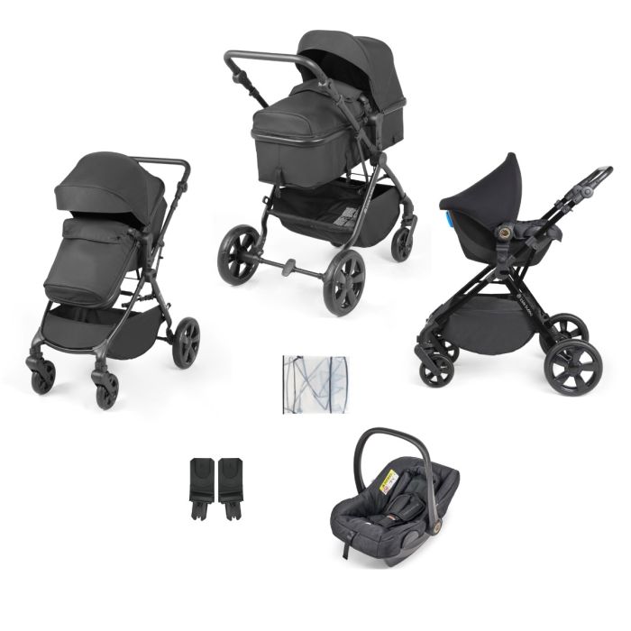 Ickle Bubba Comet 3 in 1 Travel System - Black