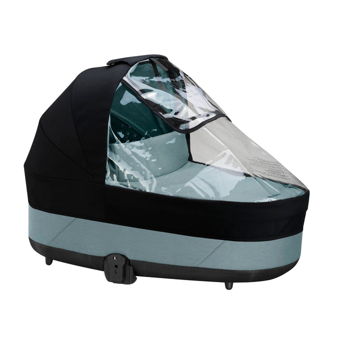 Cybex Balios S Lux Bundle with Aton B2 Car Seat & Base - Sky Blue/Taupe Frame - Delivery Early July