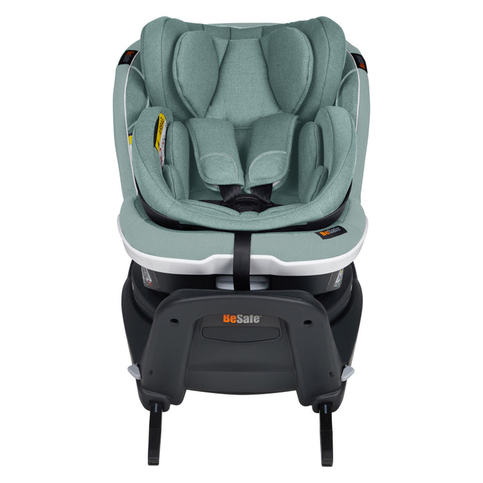 BeSafe iZi Twist B i-Size Car Seat - Sea Green Melange - Low Stock