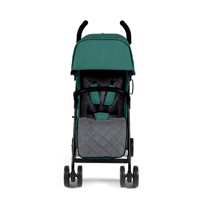 Ickle Bubba Discovery Prime Stroller - Matte Black/Teal