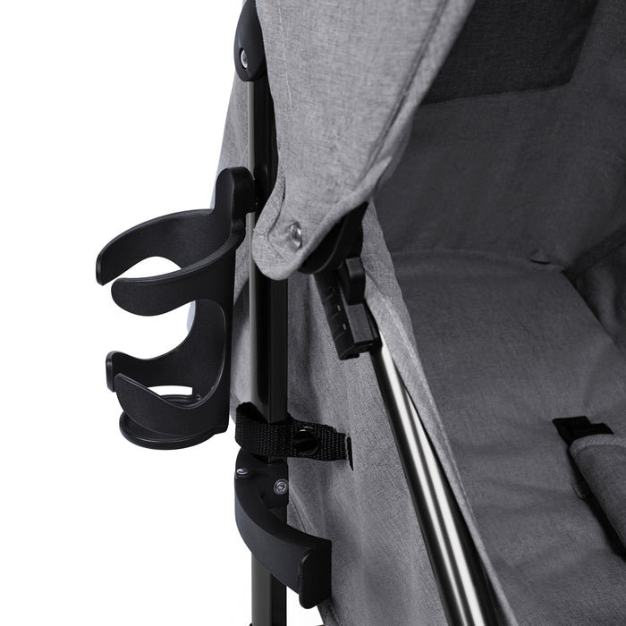 Ickle Bubba Discovery Prime Stroller - Matte Black/Graphite Grey