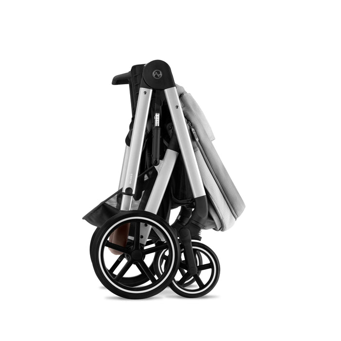 Cybex Balios S Lux Bundle with Cloud T Swivel Car Seat & Base - Lava Grey/Silver Frame - Late June Delivery