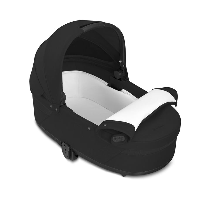 Cybex Balios S Lux Bundle with Cloud T Swivel Car Seat & Base - Moon Black/Black Frame - Late June Delivery