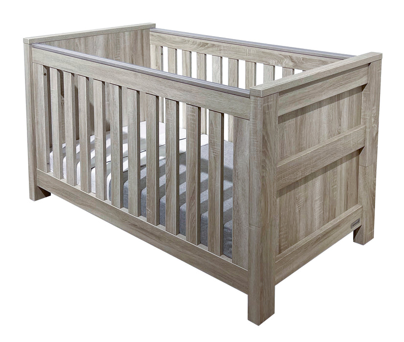 BabyStyle Bordeaux Ash Cot Bed - Delivery Early June