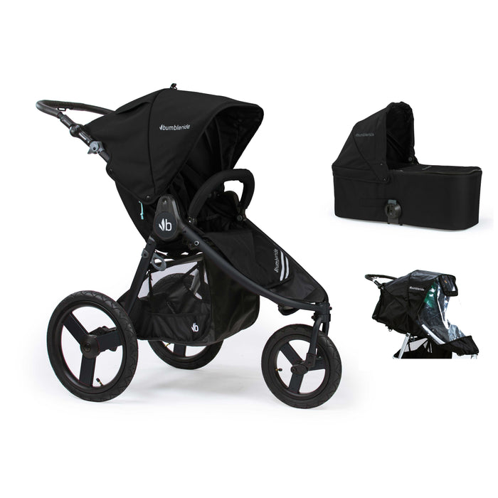 Bumbleride Speed with Carrycot - Matte Black