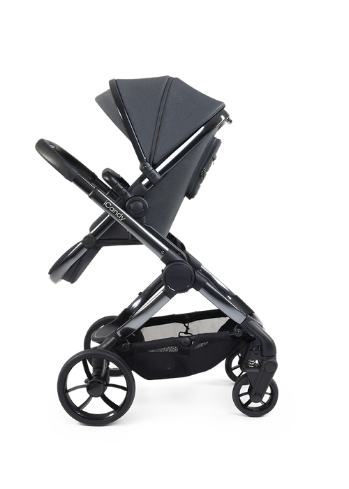 iCandy Peach 7 Complete Bundle with Cloud T Car Seat & T Base - Dark Grey - June Delivery