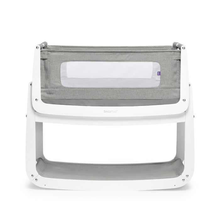 SnuzPod 4 Bedside Crib - Dusk Grey