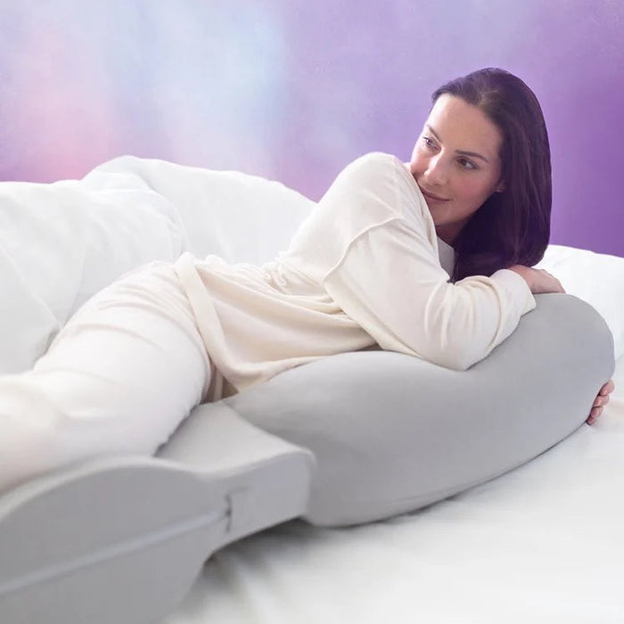 SnuzCurve Pregnancy Pillow- White