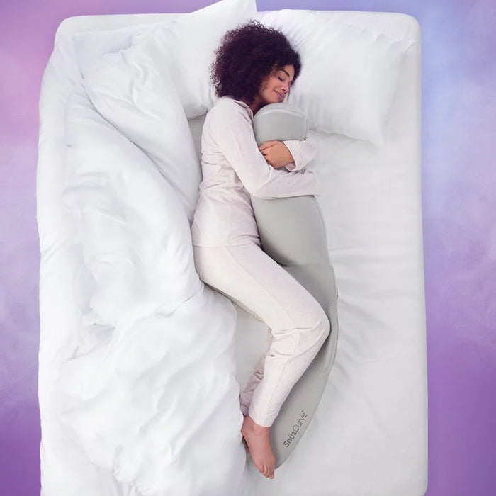 SnuzCurve Pregnancy Pillow- Grey