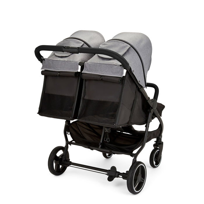 Ickle Bubba Venus Max Double Stroller - Space Grey - Delivery Late May