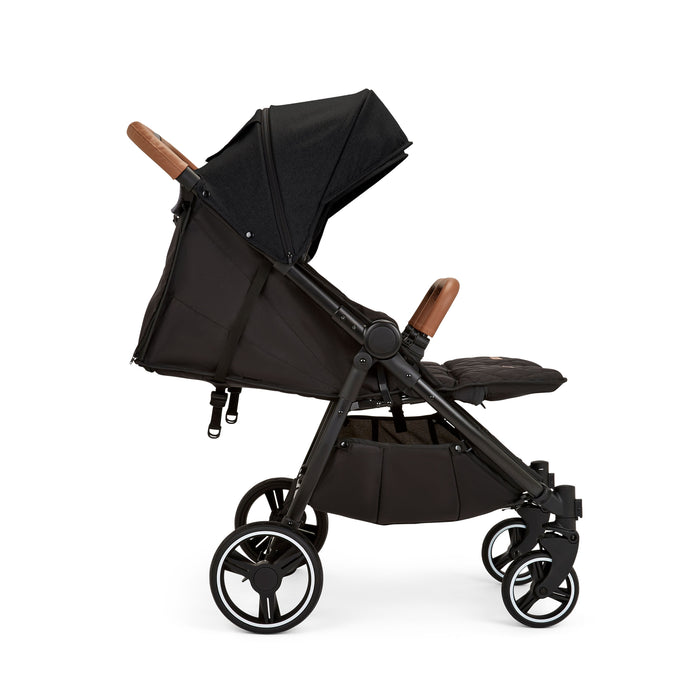 Ickle Bubba Venus Max Double Stroller - Black - Delivery Late May