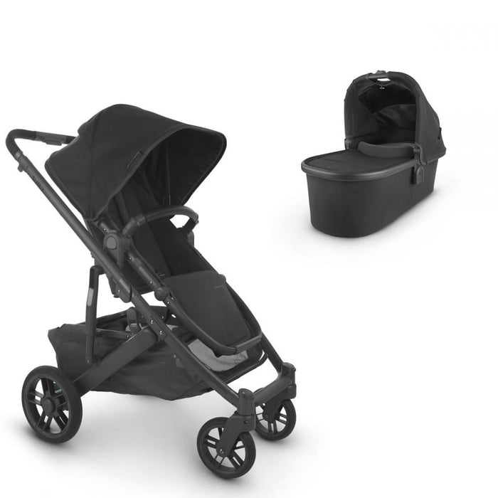 UPPAbaby Cruz & Carrycot 2020 with BeSafe iZi Go Modular i-Size Car Seat & Base - Jake (Black)