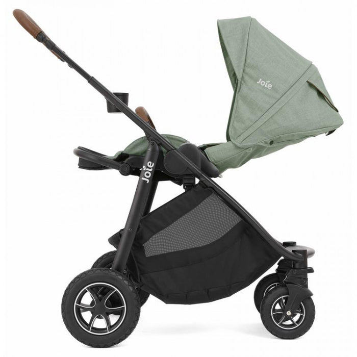 Joie Versatrax Pushchair & Carrycot with i-Snug Car Seat - Laurel Green - Allow 10-14 days for delivery