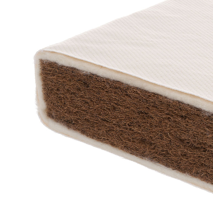 Obaby Natural Coir/Wool Cot Bed Mattress 140x70cm