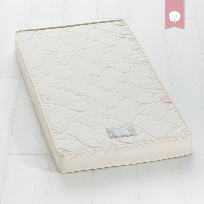 Twist Natural Cot Bed Mattress 70x140cm with Protector - Low Stock