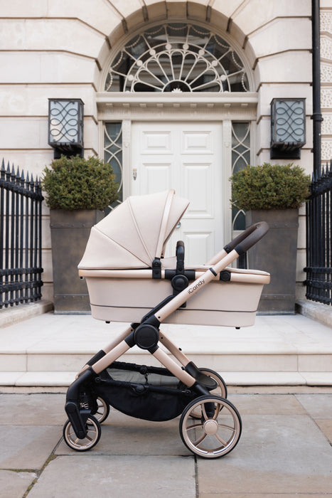 iCandy Peach 7 Complete Bundle with Cocoon Car Seat & Base - Biscotti - In Store Only