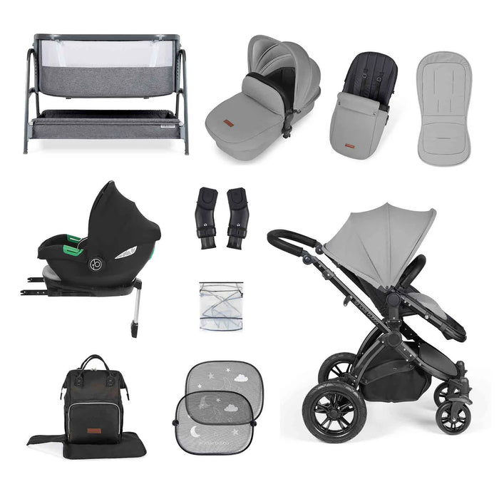 Ickle Bubba Stomp Luxe i-Size Travel System Home Bundle with