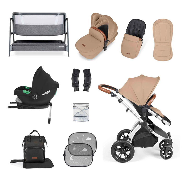 Ickle Bubba Stomp Luxe i-Size Travel System Home Bundle with