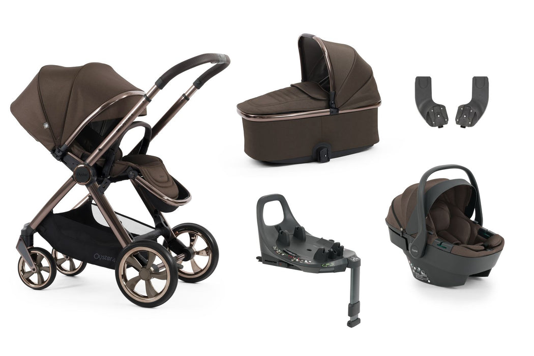 BabyStyle Oyster 4 in Chocolate Velvet Essential Bundle