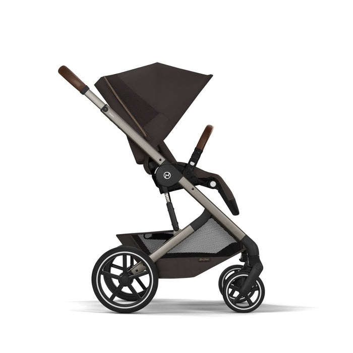 Cybex Balios Fold Cot Travel System - Chocolate Brown