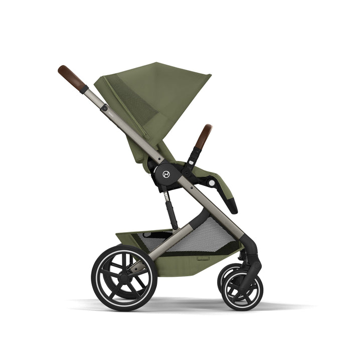 Cybex Balios Fold Cot Travel System - Moss Green
