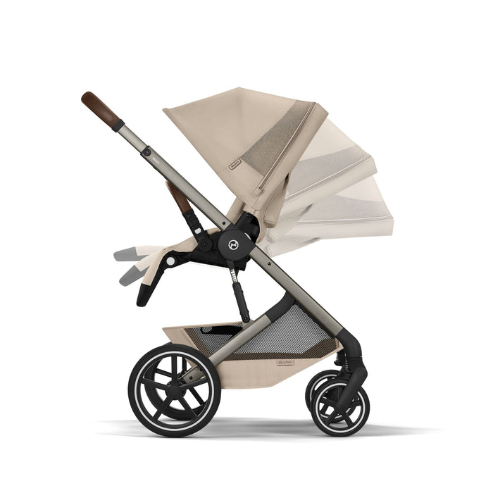 Cybex Balios S Lux Pushchair + Fold Carrycot - Almond Beige