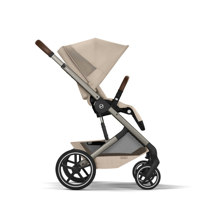 Cybex Balios S Lux Pushchair + Fold Carrycot - Almond Beige