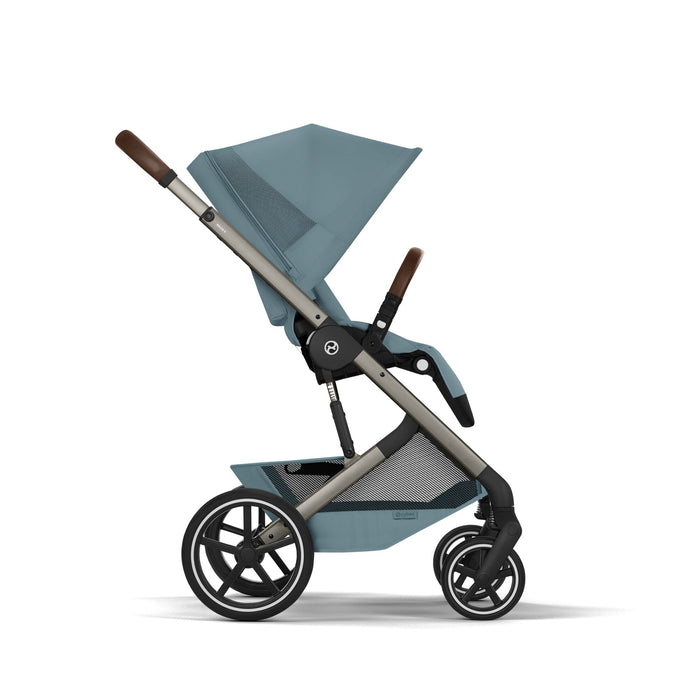 Cybex Balios S Lux Pushchair + Fold Carrycot - Stormy Blue