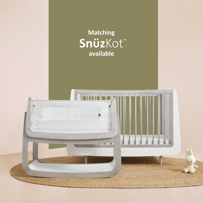 SnuzPod 4 Bedside Crib - The Natural Edit - Silver Birch