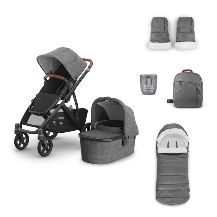 UPPAbaby Vista V3 in Greyson with Accessories Pack