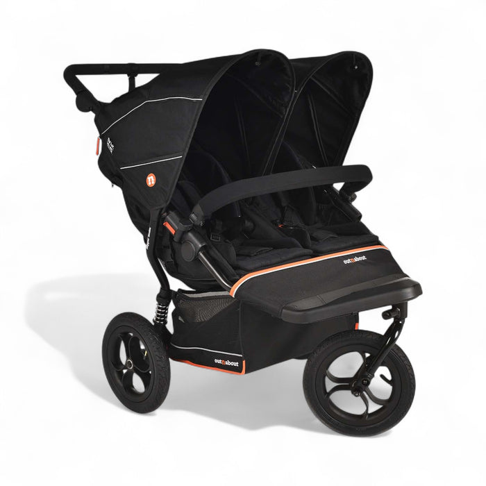 Out n About V6 Double Pushchair Summit Black - Early January 2026