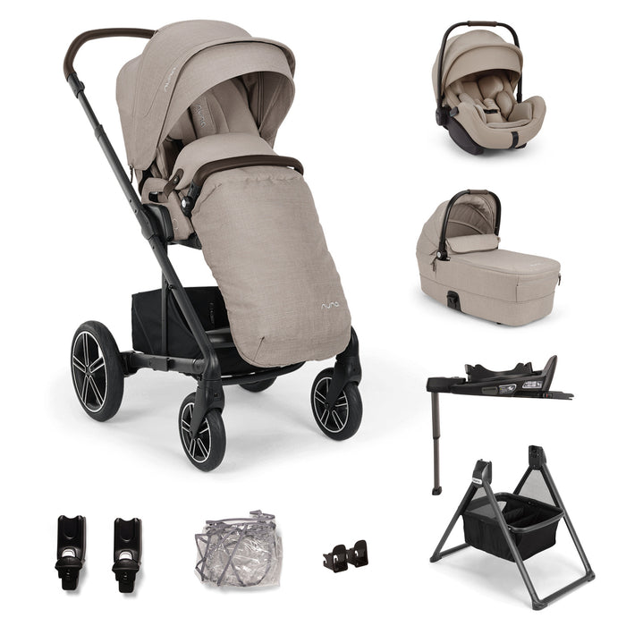 Nuna Mixx Next + Arra Next Travel System - Chateau with FREE carrycot stand