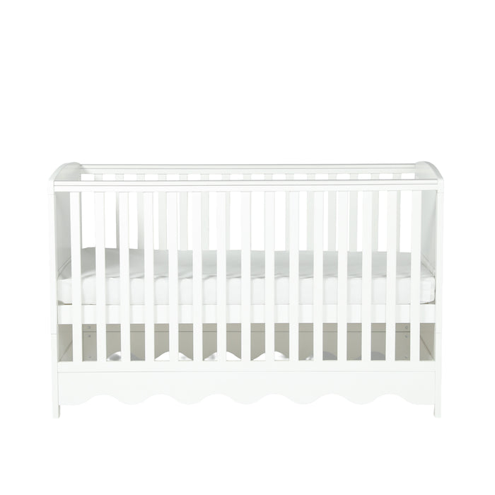 Bebe & Beyond Dancer Cot Bed White